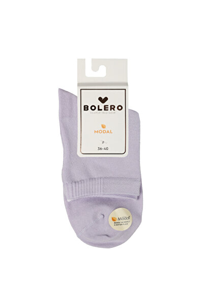 Bolero Γυναικείες πολυτελείς Flat Modal Κάλτσες Λιλά