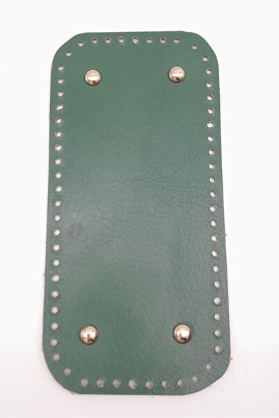 angel çanta aksesuar Piele naturală verde 25X12 cm Bază dreptunghiulară pentr...