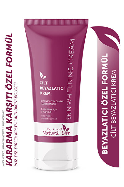 Dr.Royal Natural Life Yüz Beyazlatıcı Aydınlatıcı Krem 100 Ml
