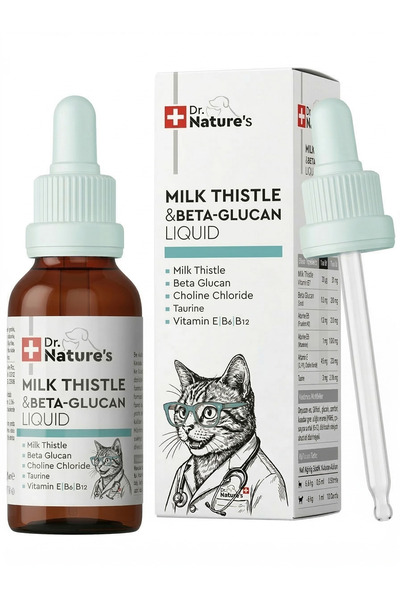 Dr. Nature's Drnatures Cat Milk Thistle Plus Kedilerde Karaciğer Destekleyici...