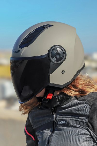 LS2 AIRFLOW 2 MAT KUM KASK