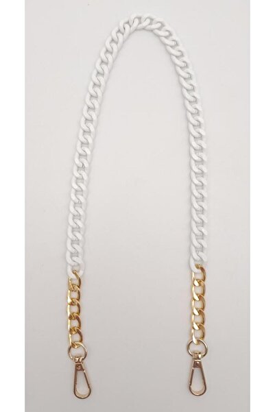 angel çanta aksesuar إكسسوار حقيبة Angel سلسلة معدنية ملونة مقاس 60 سم باللون...