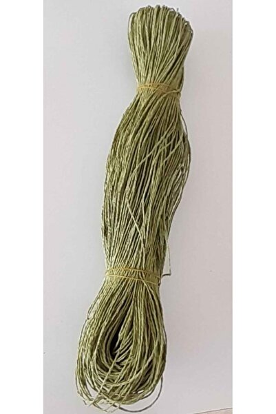 angel çanta aksesuar Sfoară de hârtie de culoare verde Henna 200 Gr