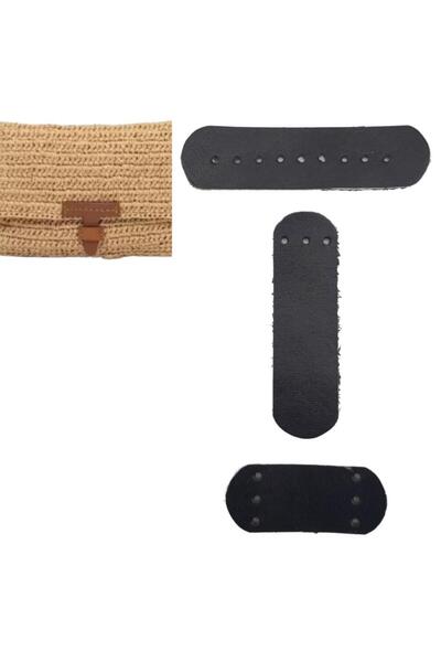 angel çanta aksesuar Angel Μαύρο Δερμάτινο Κλειδώμα Σετ - Αξεσουάρ Τσάντας