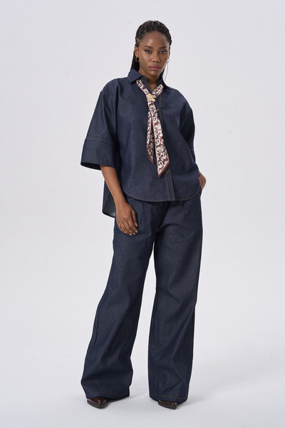 HANIQA Σετ τζιν με αξεσουάρ κασκόλ