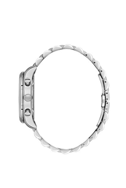 Daniel Klein Exclusive Multi Functional Navy Blue Dial, 3 Atm Men's Silver Co...