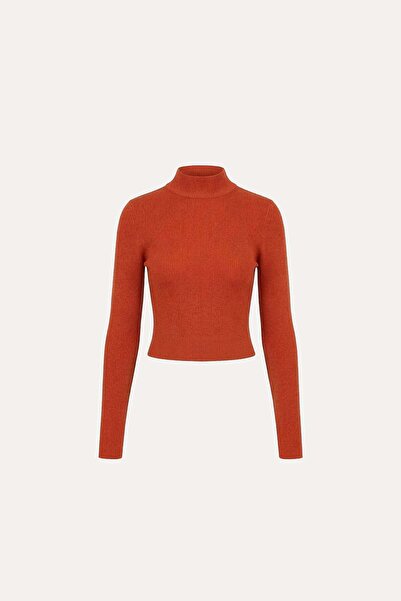 VATKALI سترة المحاصيل الأساسية ذات الرقبة العالية