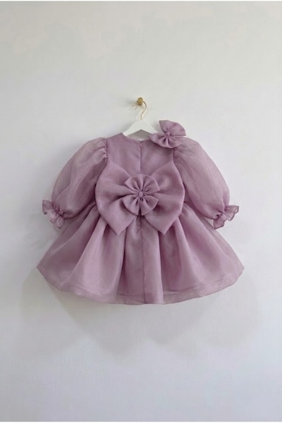 HOBİ Karolin Balloon Sleeve Girls' Dress Evening Dress