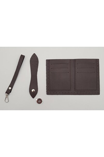 angel çanta aksesuar Angel Сумка Аксесуари Картниця Шкіряний комплект темно-к...