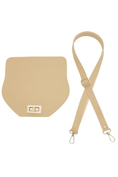 angel çanta aksesuar Бежевий штучний шкіряний набір сумок з кришкою та регуль...