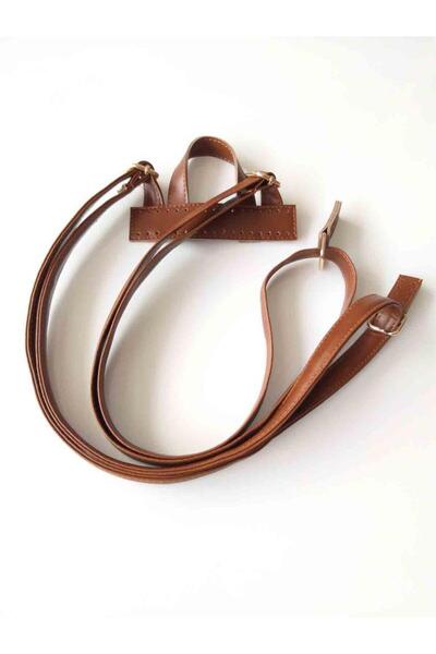 angel çanta aksesuar Λαβή σακιδίου πλάτης από συνθετικό δέρμα Tan Χρώμα με ελ...