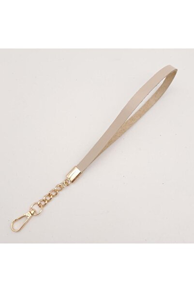 angel çanta aksesuar Πραγματικό δέρμα μπεζ χρώματος αλυσίδα με ελαφρύ χρυσό μ...