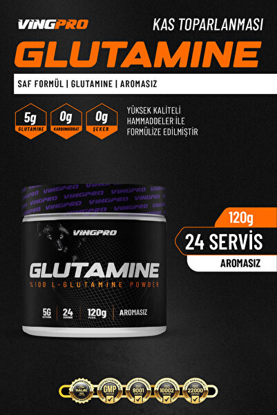vingpro GLUTAMINE 120g 24 Servis