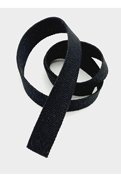 angel çanta aksesuar Βαμβακερή κολόνα 3 εκ. 1 μέτρο μαύρο χρώμα