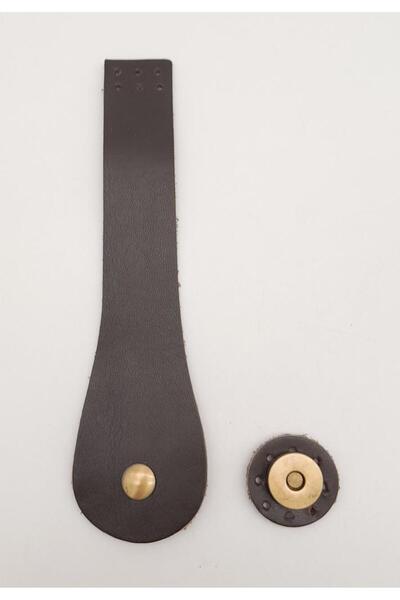 angel çanta aksesuar Husă model pere din piele maro cu un singur strat - meta...