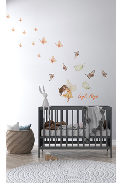 Renklendir Hayatını Αυτοκόλλητο τοίχου με θέμα τη νεράιδα STK-123