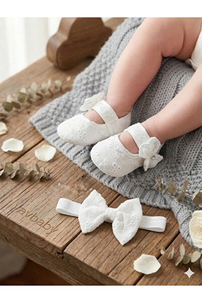 VaVbaby Bandanalı Pul Payet Ayakkabı