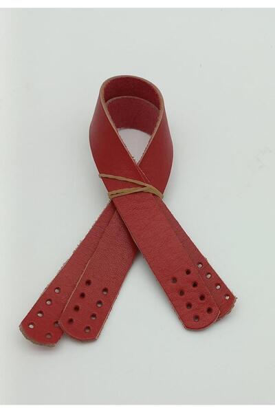 angel çanta aksesuar 35x2 cm prava koža, dvostruka ručka, crvena