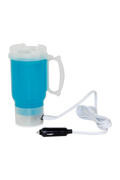 leostar Car Electric Travel Mug Heating Mug Drinking Cup Travel Kettle Water ...