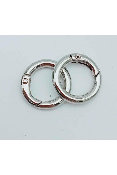 angel çanta aksesuar Ασημί Χρώμα Μίνι Δαχτυλίδια με Φιόγκο, Σετ 2 τεμαχίων