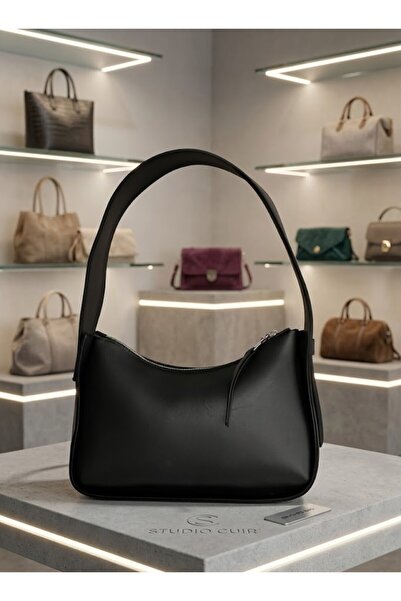 Genel Markalar Siyah kadın Baget el çantası
