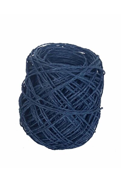 angel çanta aksesuar Μπλε ναυτικό 50 γρ. τυλιγμένο χάρτινο σχοινί