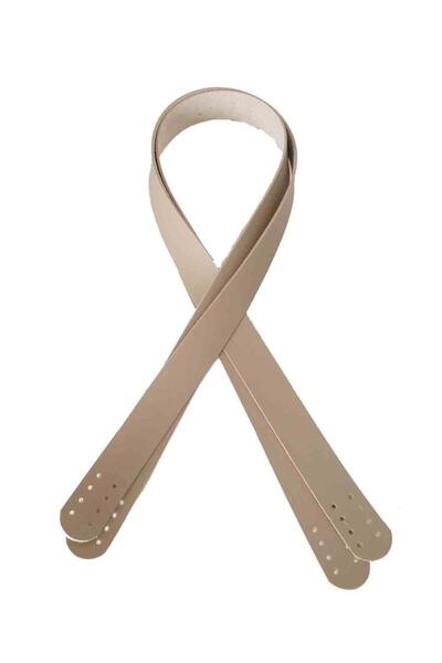 angel çanta aksesuar 70x2.4 cm ručka za torbu od veštačke kože bež boje