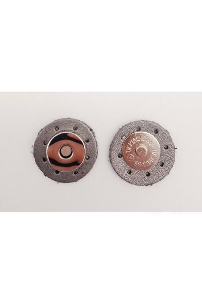 angel çanta aksesuar Închidere magnetică din piele artificială gri cu metal a...