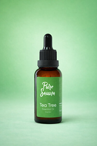 Pure Sauna Saf Çay Ağacı Uçucu Yağı 30 ml - Melaleuca Alternifolia - Buhurdan...