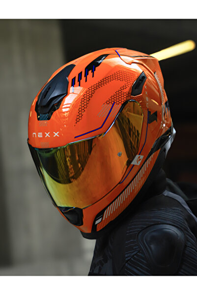 Nexx Y.100R BARON TURUNCU KASK