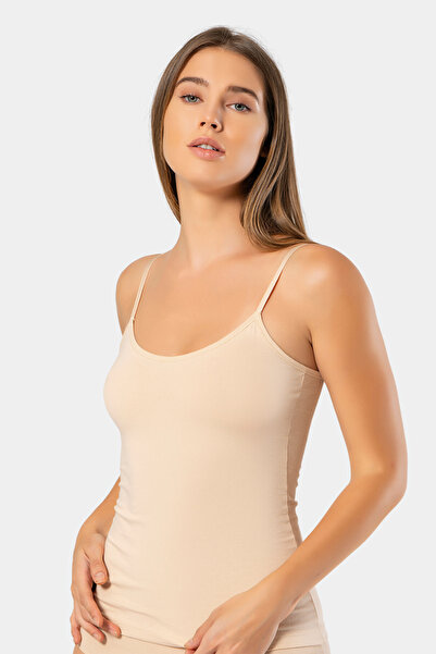 TÜREN Women's Adjustable Strap Camisole Lycra Cotton Undershirt 970