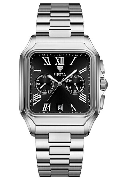 Fiesta F24073M Men's Wristwatch with Metal Band