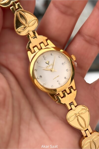 Fiesta ساعة يد نسائية بحزام فولاذي FS001