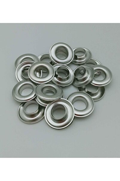 angel çanta aksesuar Ασημί Χρώμα 10 Τεμάχια Κάψουλες με οπή 26 Νούμερο