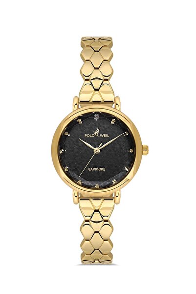 Polo Weil ساعة يد نسائية PL001L بحزام فولاذي