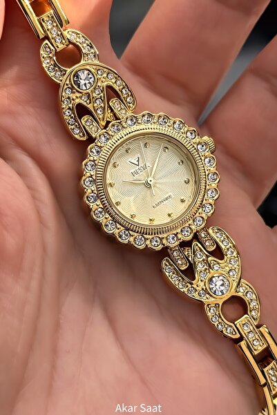 Fiesta ساعة يد نسائية F25030L بحزام معدني