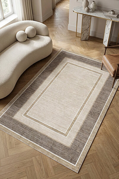 Decomia Home Dijital Kaymaz Yıkanabilir Kolay Silinir Salon Halısı Mutfak Halısı Halı Yolluk