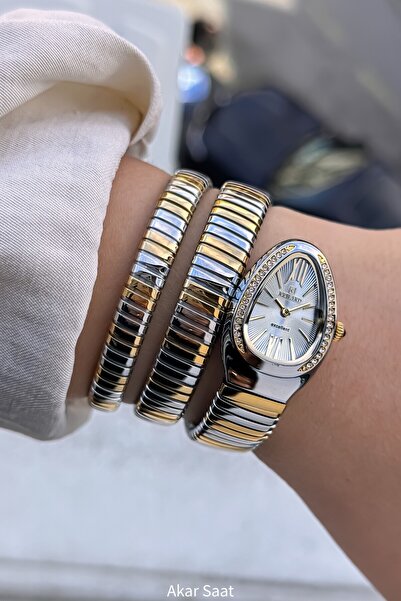 Reward ساعة يد نسائية بحزام فولاذي RD213457LB