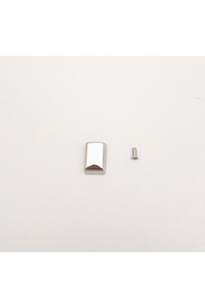 angel çanta aksesuar Gümüş Renk Fermuar Stop Büzgü Ucu 1 Adet