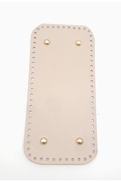 angel çanta aksesuar Γνήσιο δέρμα μπεζ 25Χ12 εκ. Ορθογώνια βάση τσάντας από α...