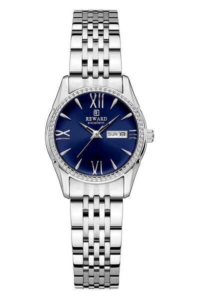 Reward ساعة يد نسائية بحزام فولاذي RD213034L