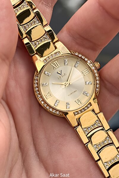 Fiesta ساعة يد نسائية F24065L بحزام فولاذي