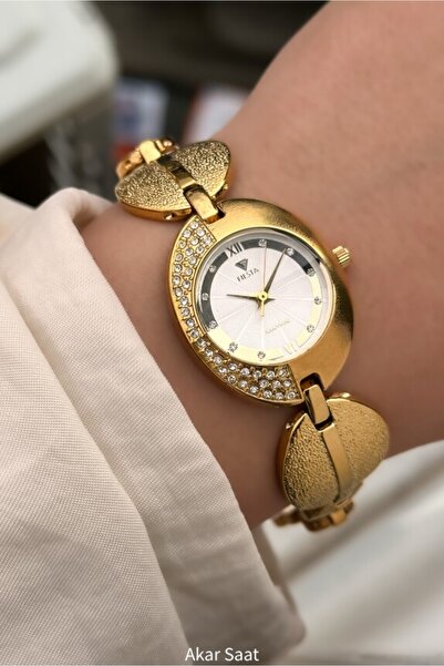 Fiesta ساعة يد نسائية بحزام فولاذي FS008