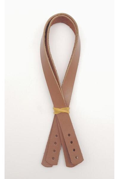 angel çanta aksesuar Αξεσουάρ Angel Bag Πραγματικό δέρμα 35x1,2 cm Γαλακτώδες...