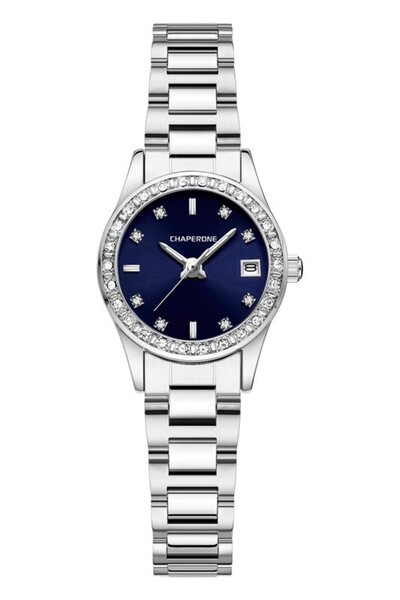 Chaperone Ch168L Women's Wristwatch with Steel Strap