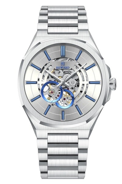 Reward Rd313442M Automatic Men's Wristwatch with Steel Strap