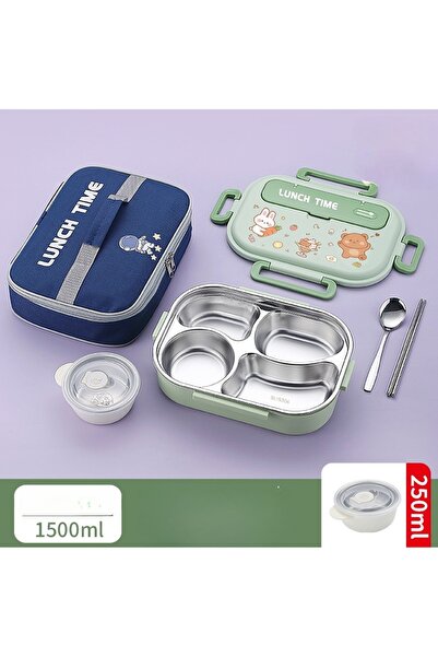 Everhot 316 Paslanmaz Çelik - Termal Çantalı, Isı Yalıtımlı Okul ve Ofis Yeme...