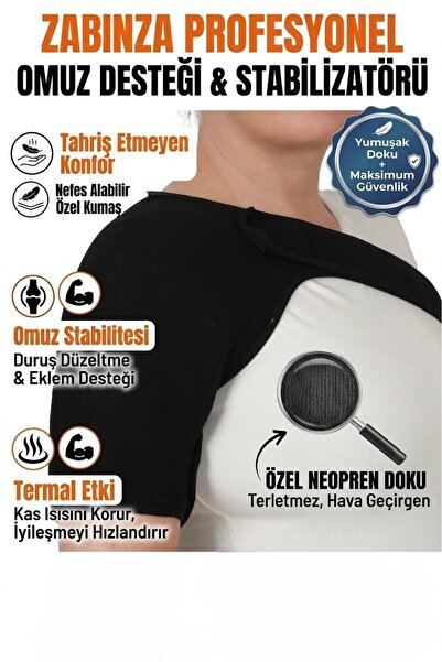 zabinza ORTOPEDİK AYARLANABİLİR NEOPREN OMUZ DESTEKLEYİCİ