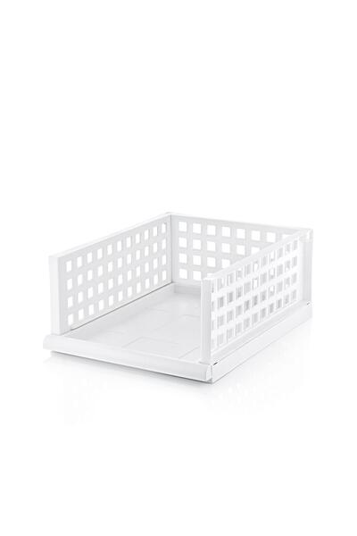 Smartware Maxi Tekli Set Akıllı Raf - Beyaz - 34x45x18 cm