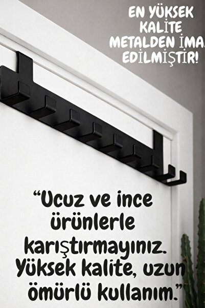 Grassi Kapı Arkası Havlu Askılık-Organizer Askılık - Mutfak ve Banyo Kapı Ark...